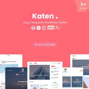 Katen - Blog & Magazine WordPress Theme