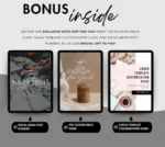 14500 Canva templates bundle PLR MRR editable planner journal tracker templates