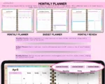All-in-One Digital Planner 2026–2028-Hyperlinked GoodNotes Planner-iPad-Tablet Planner